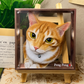 Pet Memorial Custom Glass Art Keepsake