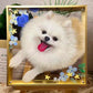 Custom Pet Glass Art | Handmade Pet Portrait