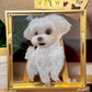 Custom Pet Glass Art | Handmade Pet Portrait