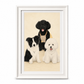 Custom Hand-Drawn Rectangular Colored Pencil Pet Portrait