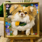 3D Hand-Painted Pet Portrait - One Pet