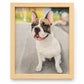 Custom Hand-Drawn Rectangular Colored Pencil Pet Portrait